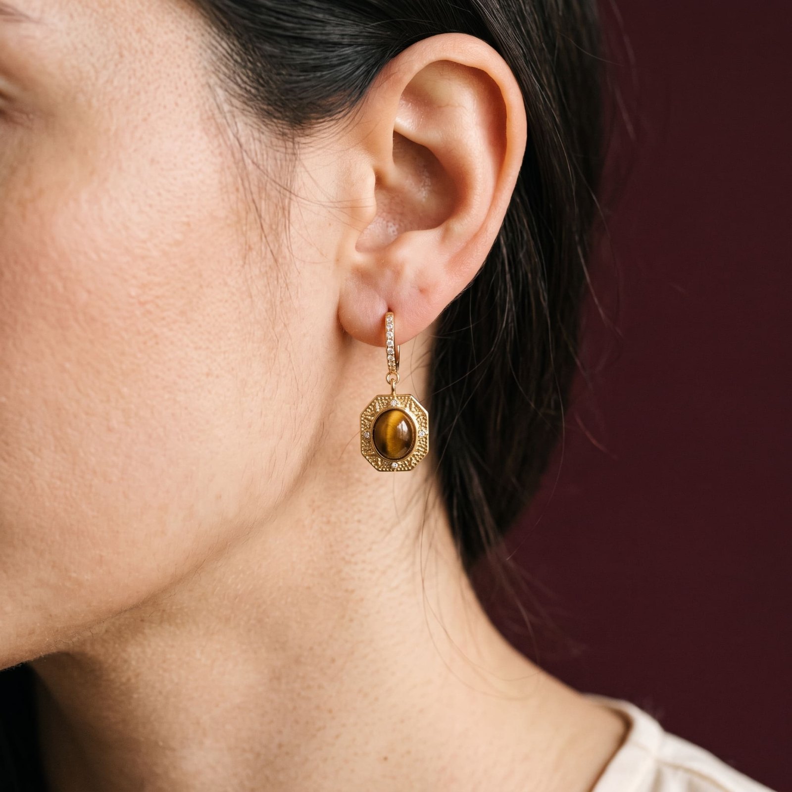 Boucles D'oreilles Luli - Acier Inoxydable Garantie