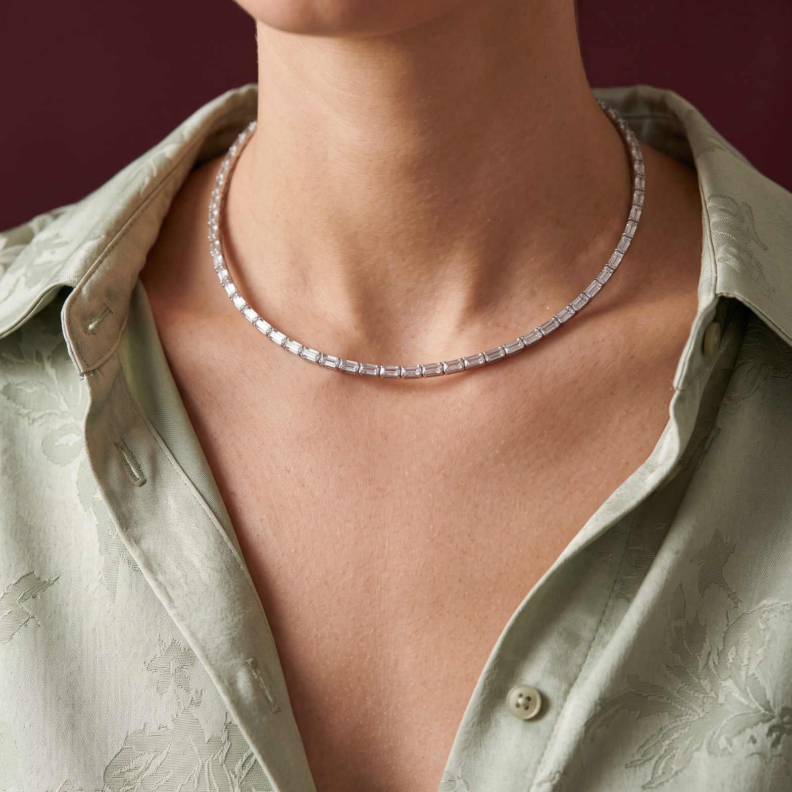 Collier Ras de cou Lumiusa - Acier Inoxydable Garantie