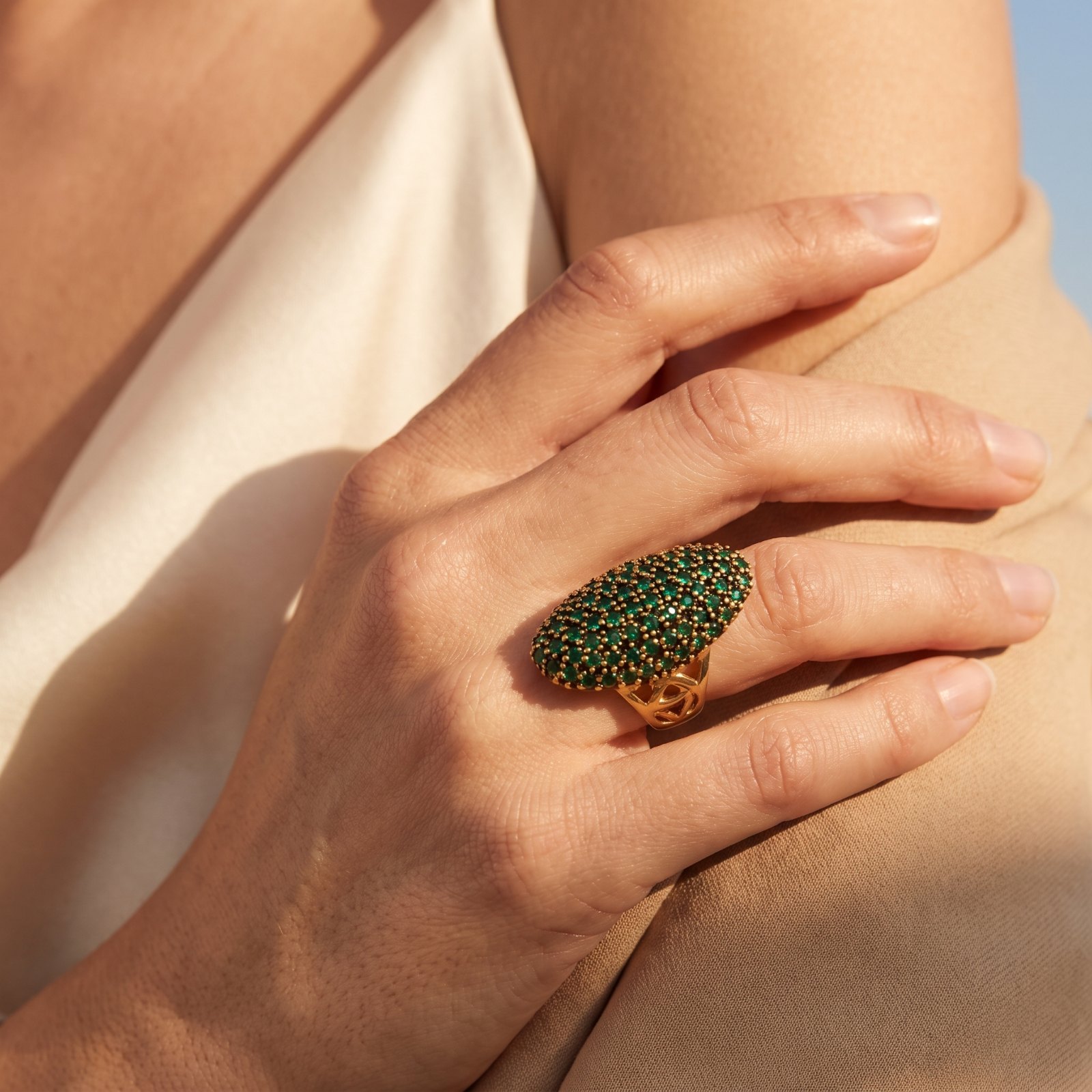 Bague ovalia