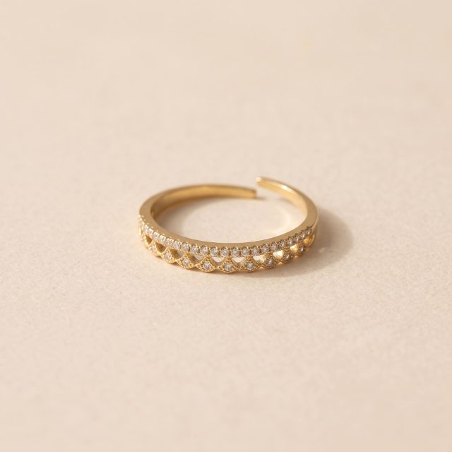 Bague Zelia - Acier Inoxydable Garantie