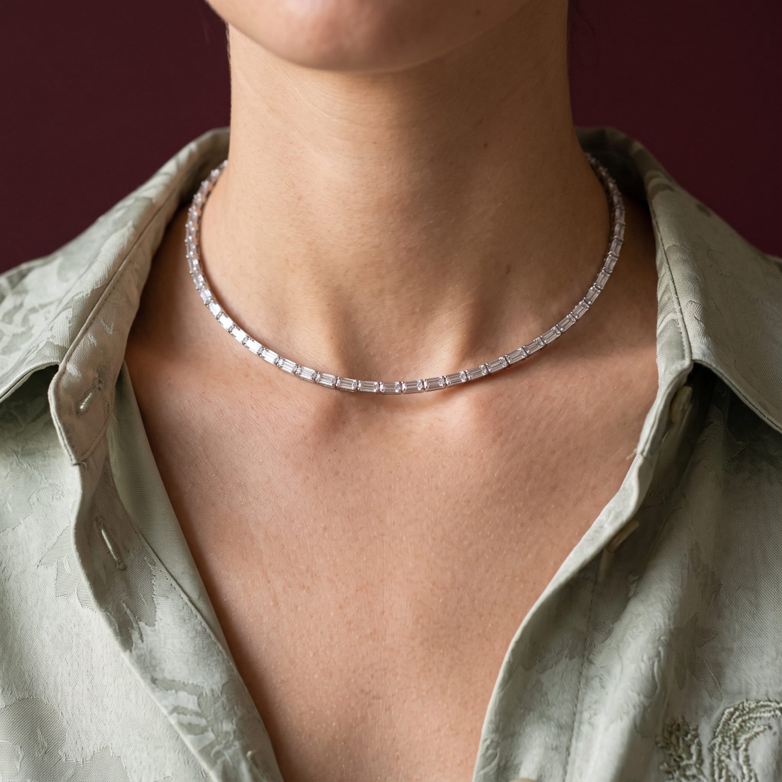 Collier Ras de cou Lumiusa - Acier Inoxydable Garantie